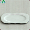 vitrified tableware Cheap White Porcelain Plate